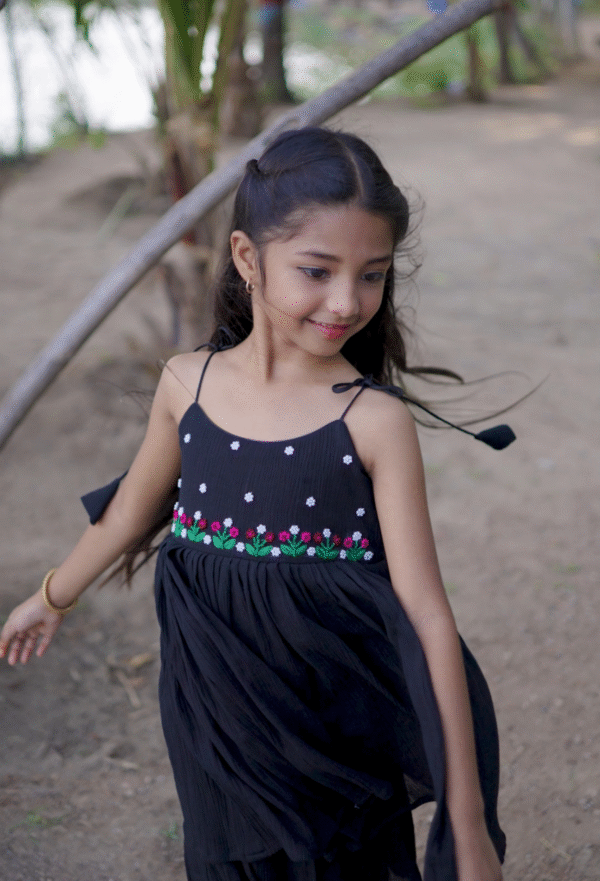 Black Crush cotton frock