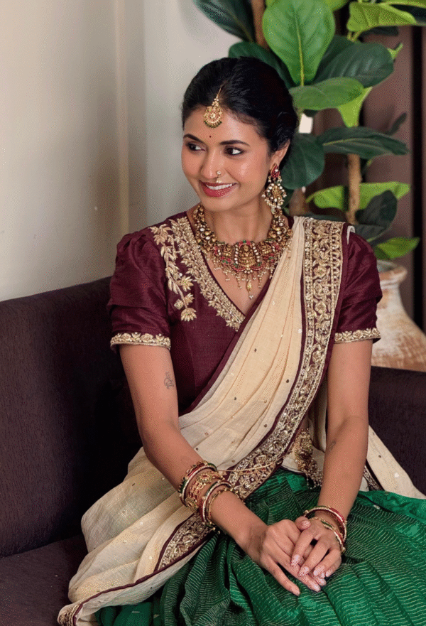 Chinniya silk Lehenga set